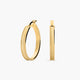 Pendientes de aro de oro 18K 30 mm ESTORIL