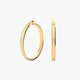 Pendientes de aro de oro 18K 40 mm ESTORIL