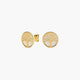 Pendientes árbol de la vida de oro 18K nácar 10 mm TREE OF LOVE