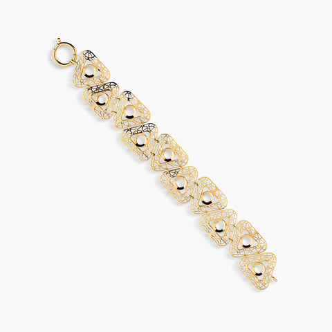 Pulsera de oro 18K 20-21 cm HOUSE OF CARDS