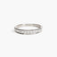 Anillo de oro blanco 18K ASTEROIDS