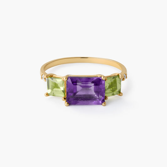 Anillo de oro 18K