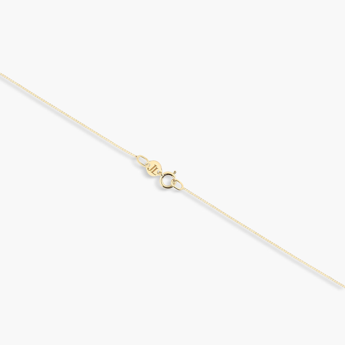 Collar de oro 18K diamante natural 0.11 ct. 4 mm