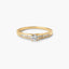 Anillo de oro 18K diamante natural 0.3 ct. COMET