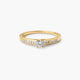 Anillo de oro 18K diamante natural 0.3 ct. COMET