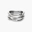 Anillo de oro blanco 18K diamante natural 0.374 ct. STARLACE