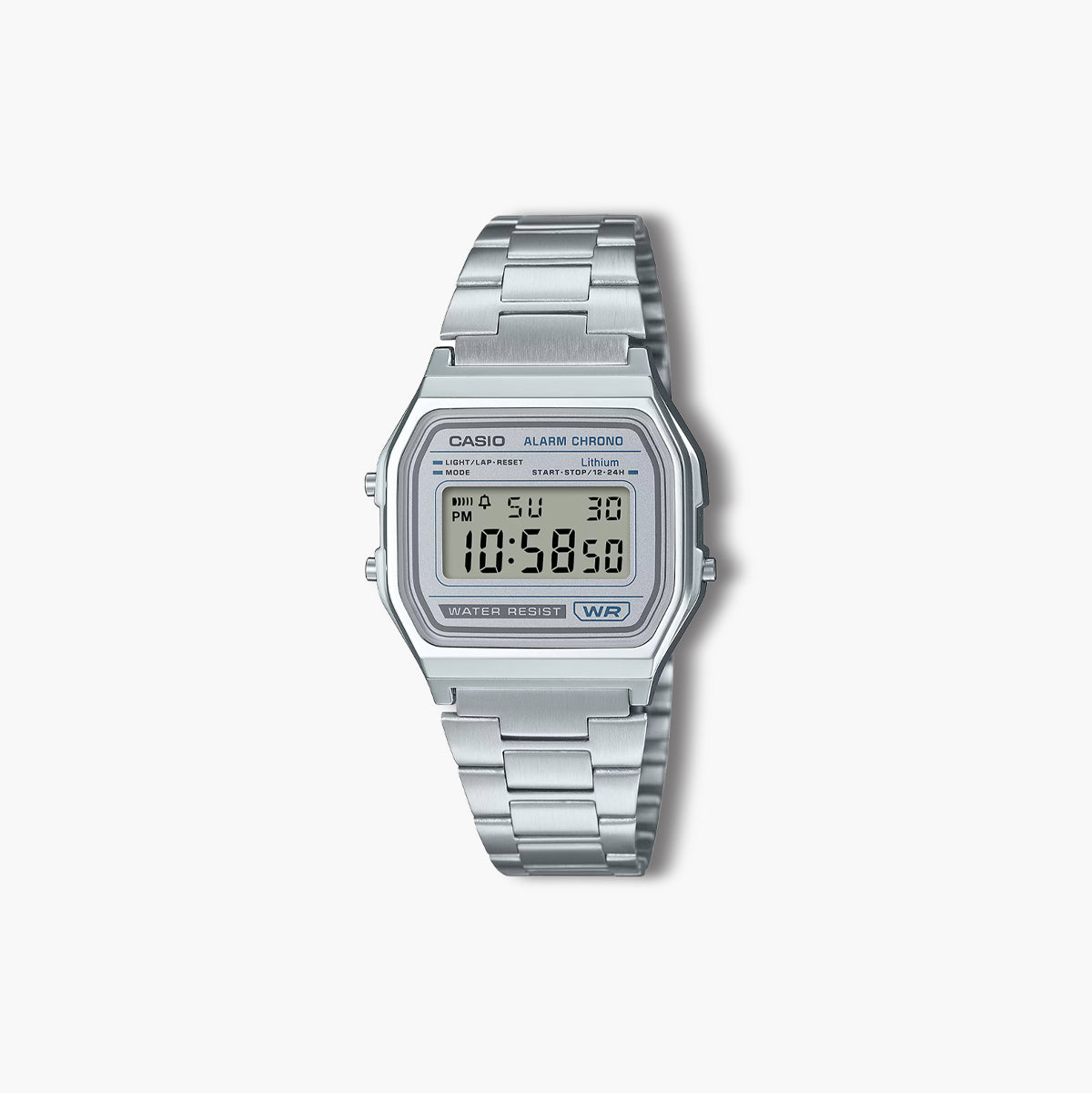 Reloj Casio Collection retro plateado