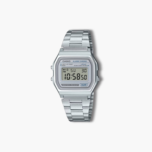 Reloj Casio Collection retro plateado