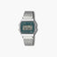 Reloj Casio Collection retro plateado