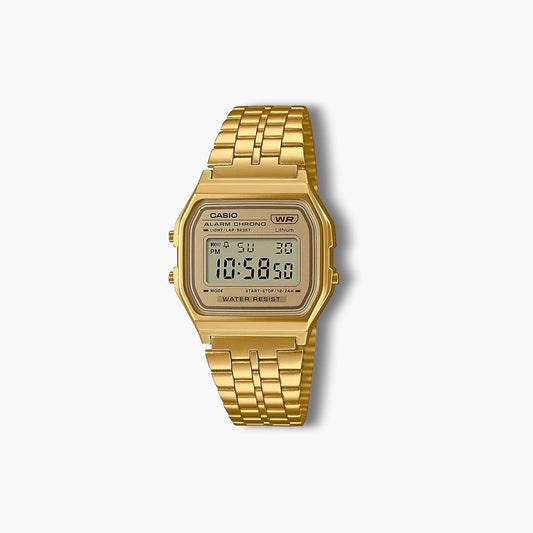 Reloj Casio Collection Retro A158WETG-9AEF digital acero dorado