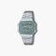 Reloj Casio Collection Retro A168WA-3AYES digital acero esfera verde