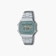 Reloj Casio Collection Retro A168WA-3AYES digital acero esfera verde