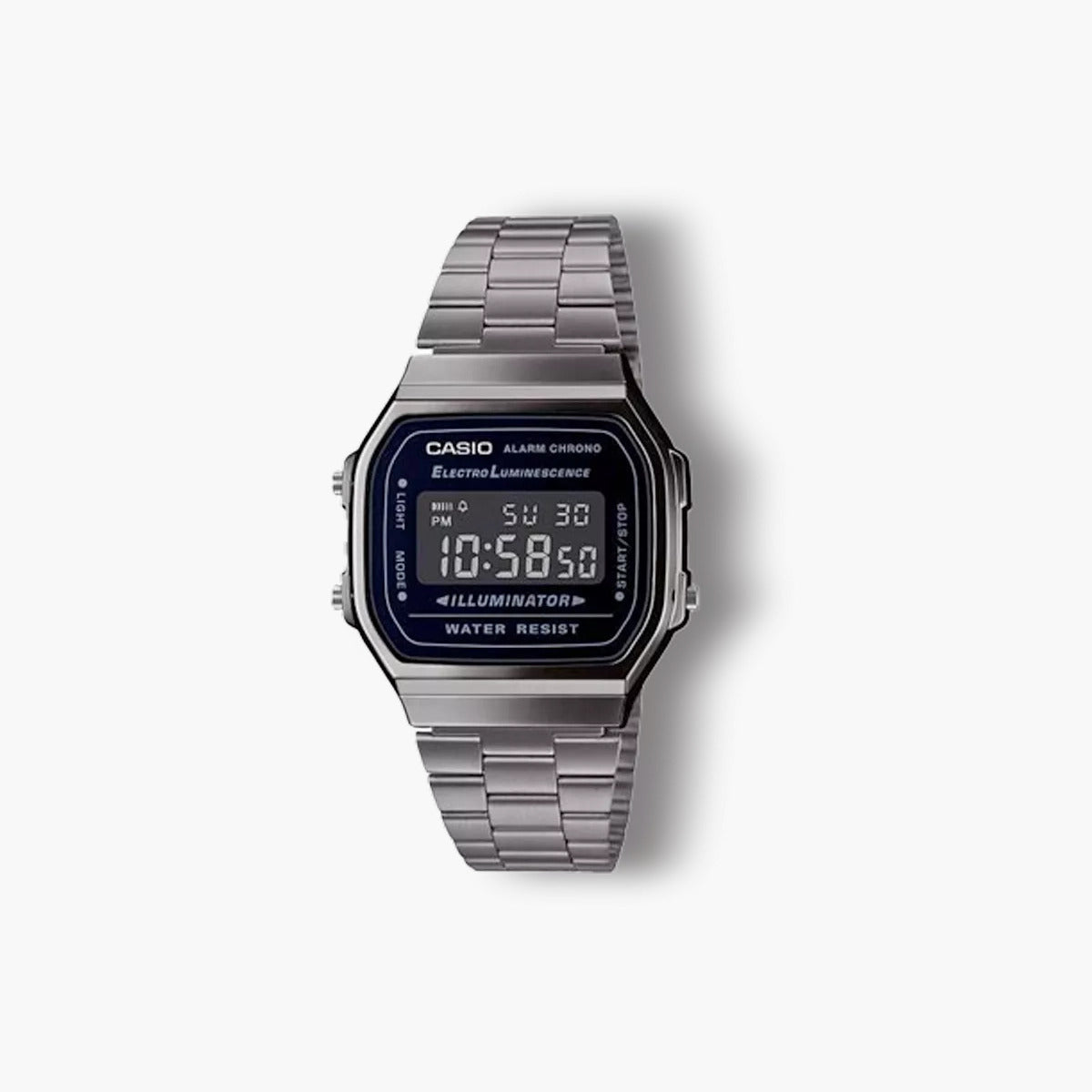 Reloj Casio Collection Retro A168WEGG-1BEF digital negro