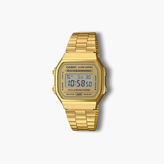 Reloj Casio Collection Retro A168WG-9EF digital acero dorado