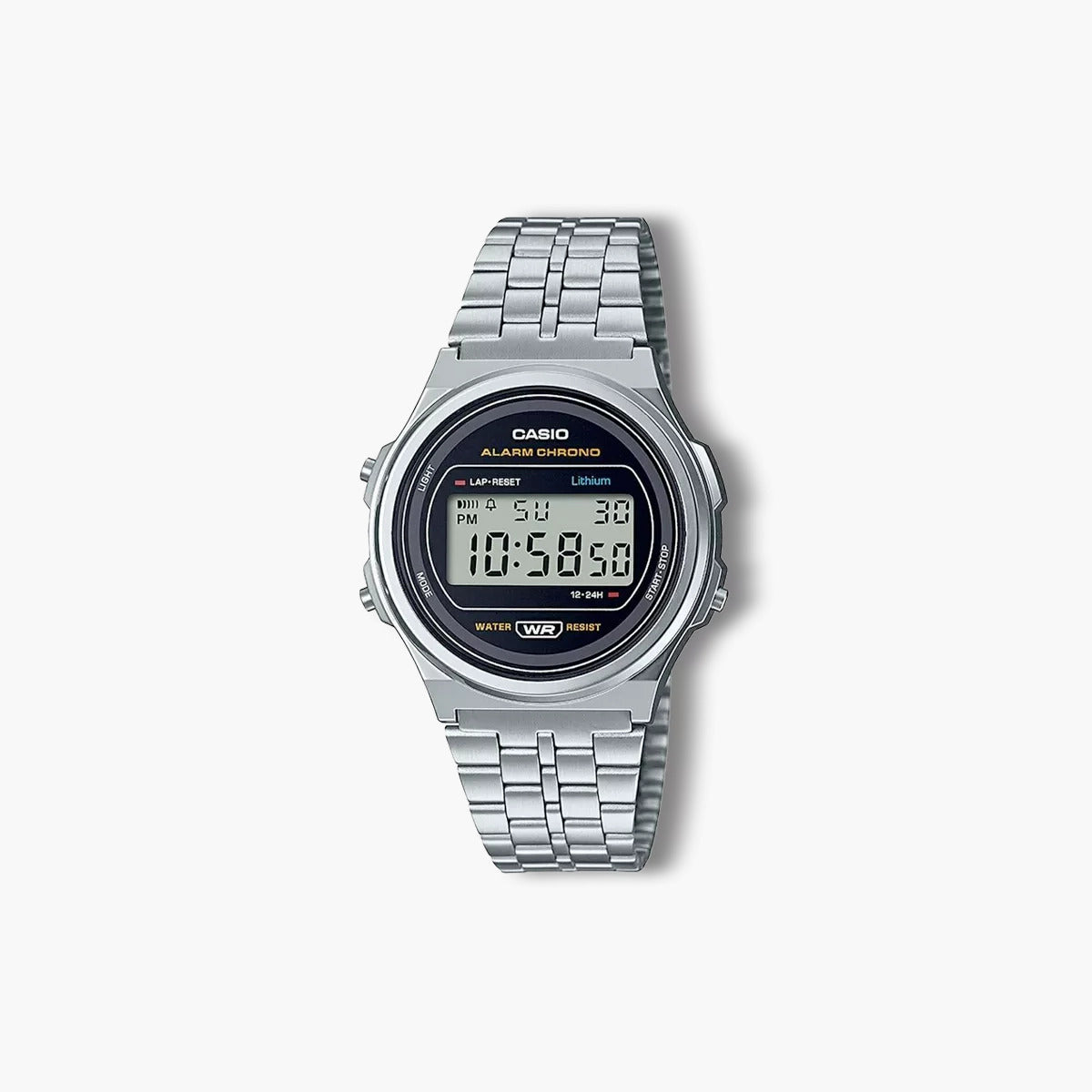 Reloj Casio Collection Retro A171WE-1AEF digital acero
