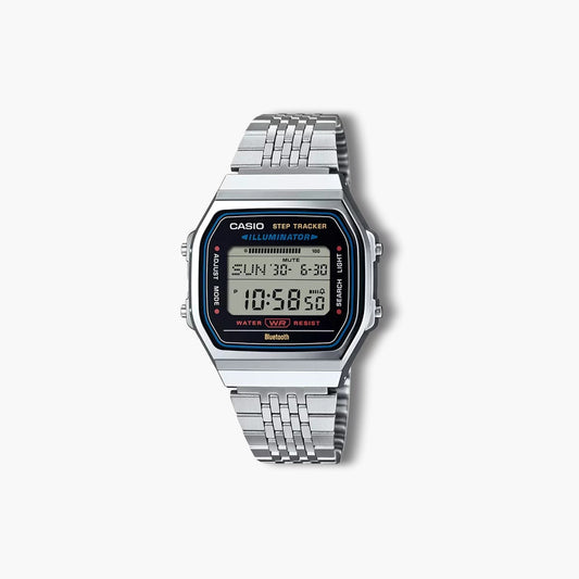 Reloj Casio Collection retro plateado