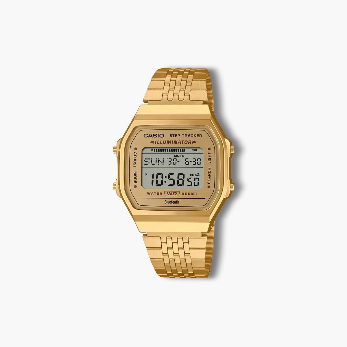 Reloj Casio Collection Retro ABL-100WEG-9AEF digital acero dorado