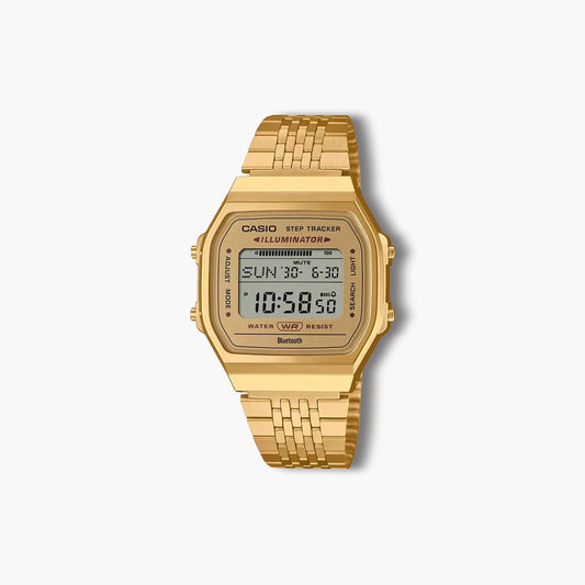 Reloj Casio Collection Retro ABL-100WEG-9AEF digital acero dorado