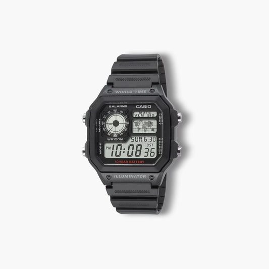 Reloj Casio Collection AE-1200WH-1AVEF digital negro