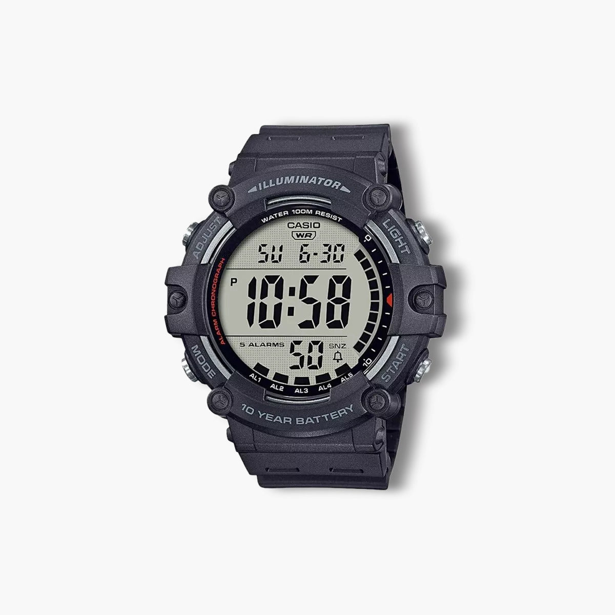 Reloj Casio Collection AE-1500WH-1AVEF digital negro
