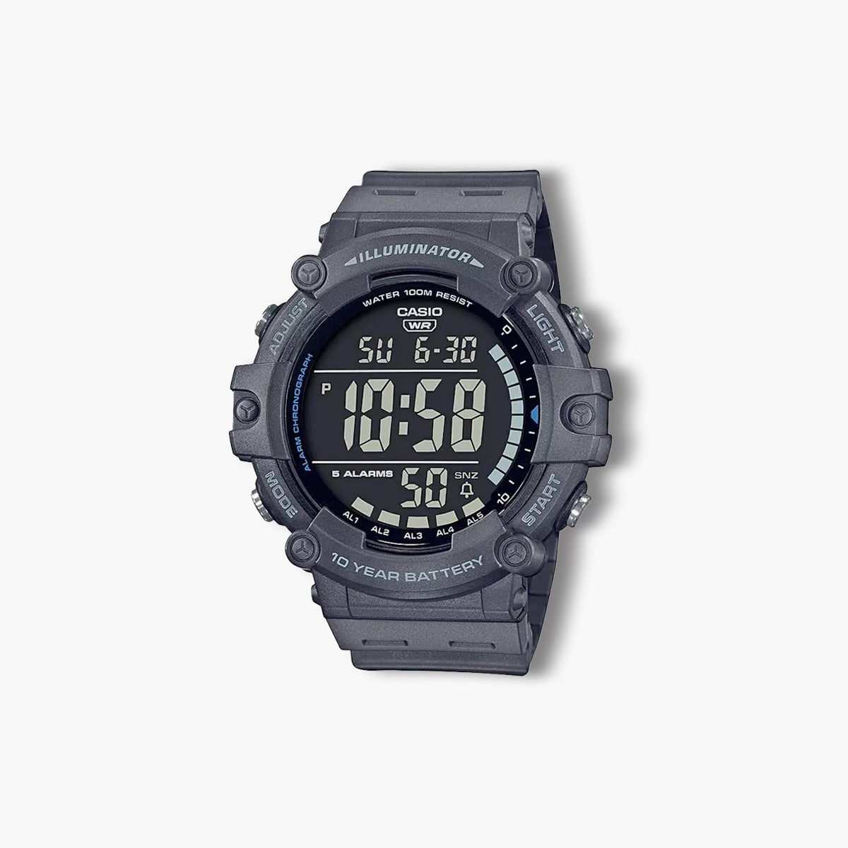Reloj Casio Collection AE-1500WH-8BVEF digital gris