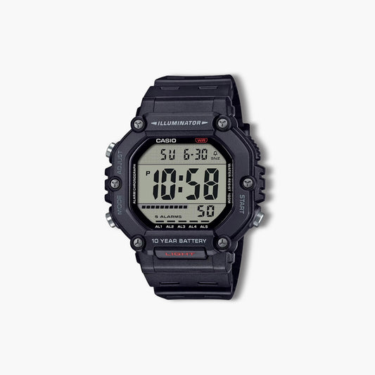 Reloj Casio Collection AE-1600H-1AVEF digital negro
