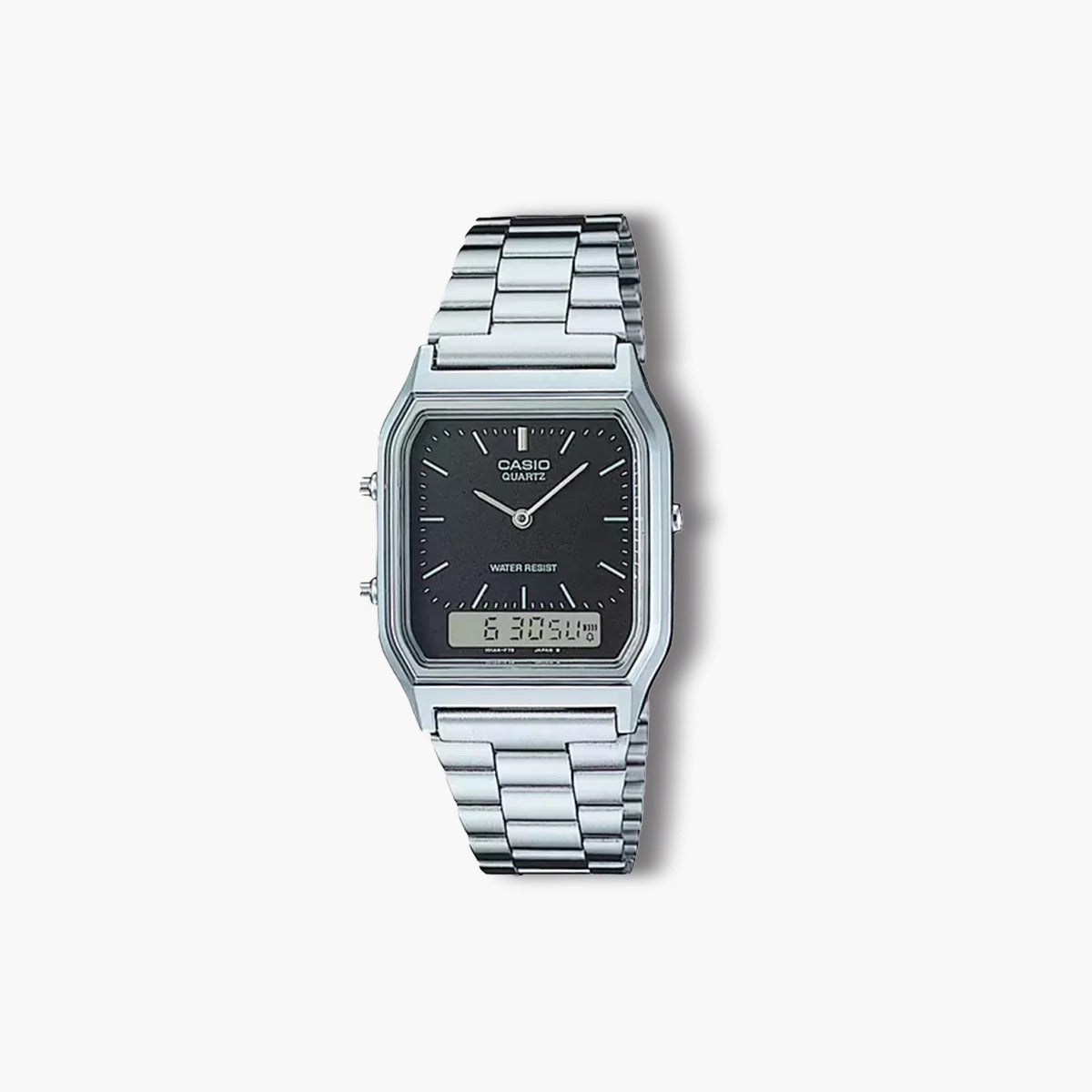 Reloj Casio Collection Retro AQ-230A-1DMQYES analógico digital acero