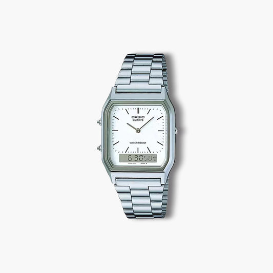 Reloj Casio Collection Retro AQ-230A-7DMQYES analógico digital acero