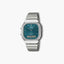 Reloj Casio Collection retro plateado AQ-240E-3AEF esfera azul