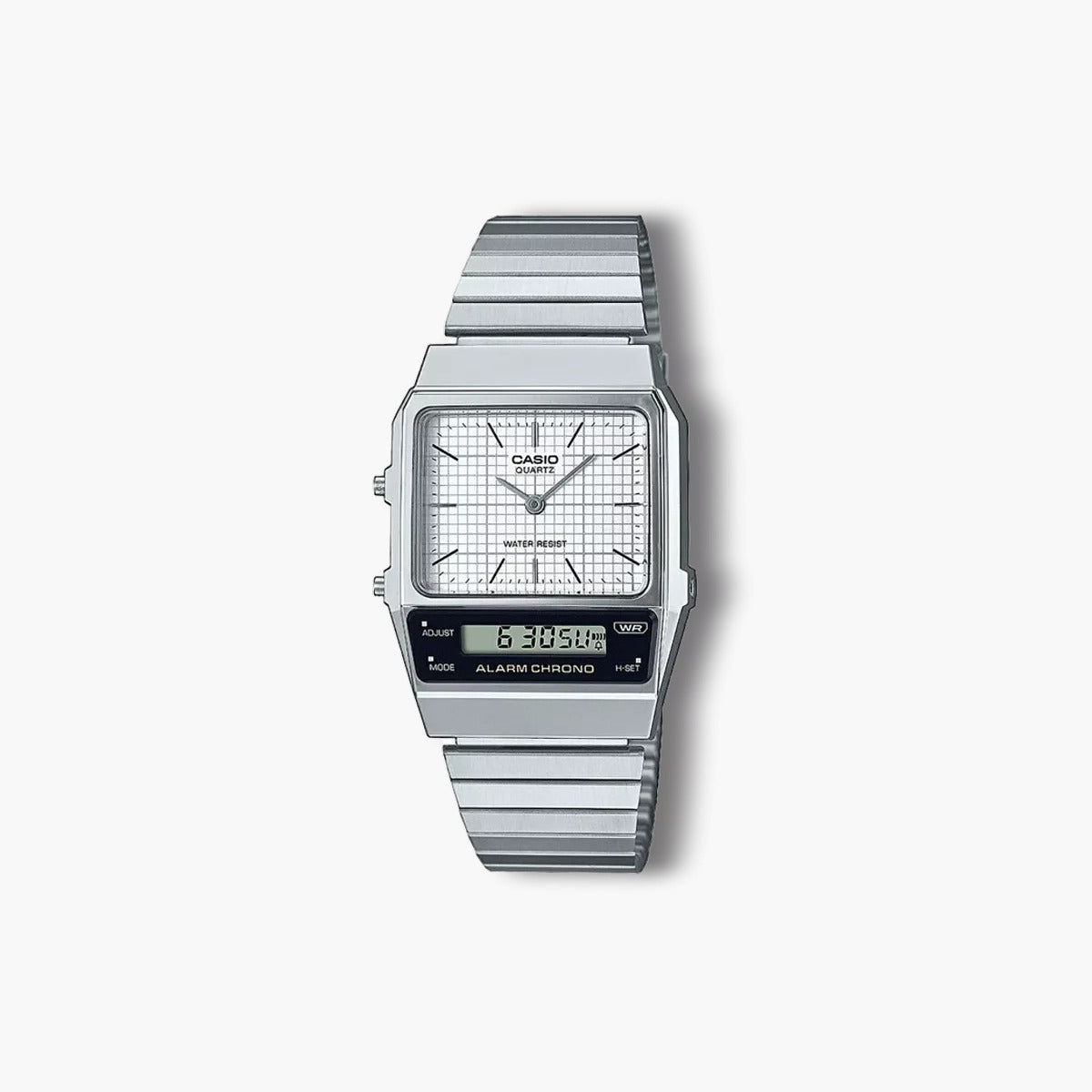 Reloj Casio Collection retro plateado