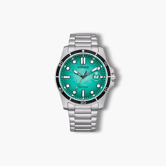 Reloj Citizen Marine 1810 AW1816-89L Eco-Drive acero esfera azul