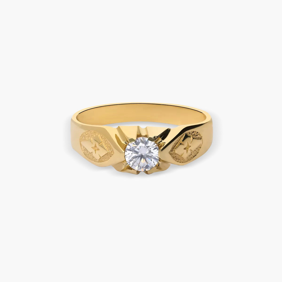 Anillo de oro 18K