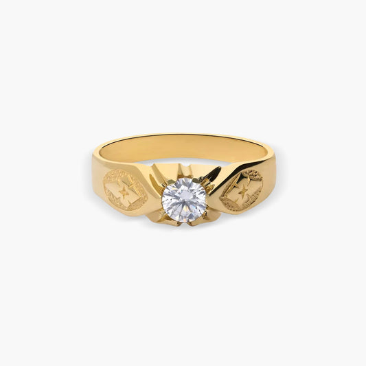 Anillo de oro 18K