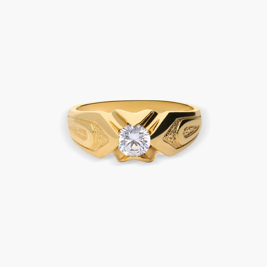 Anillo de oro 18K