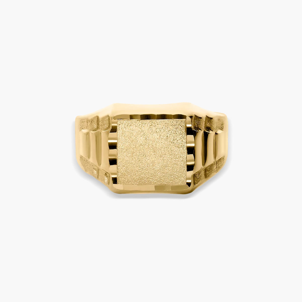 Sello cuadrado de oro 18K