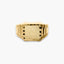 Sello cuadrado de oro 18K