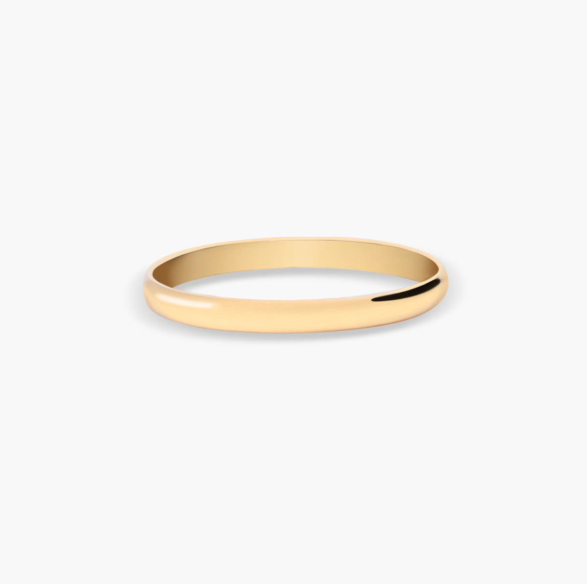 Alianza de oro 18K 2 mm