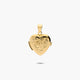 Colgante guardapelo corazón de oro 18K 20 mm