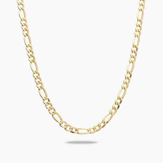 Gargantilla de oro 18K 45 cm malla programada