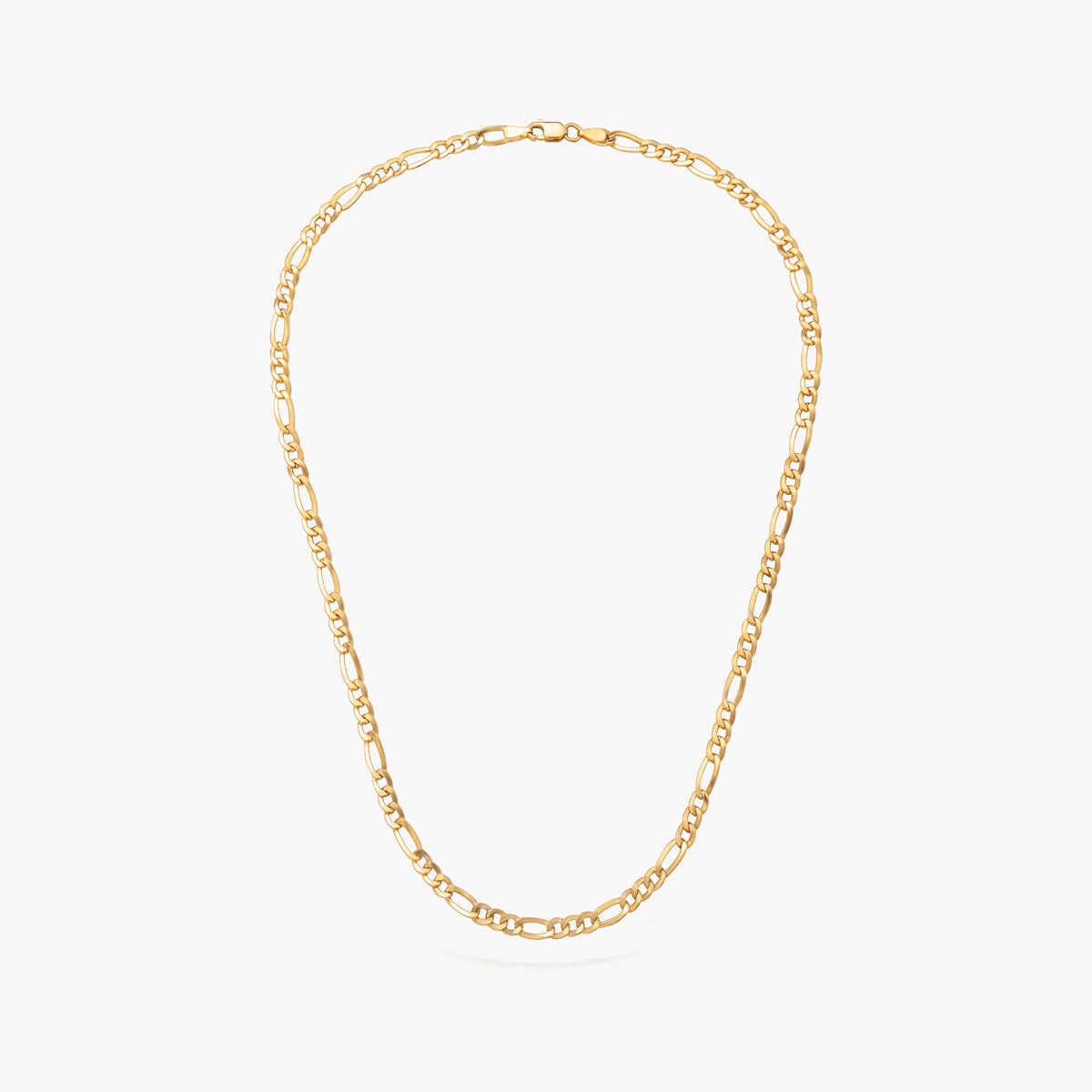 Gargantilla de oro 18K 45 cm malla programada