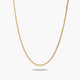 Gargantilla de oro 18K 40 cm THE ROPE