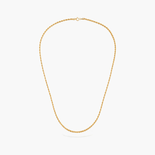 Gargantilla de oro 18K 40 cm THE ROPE
