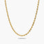Gargantilla de oro 18K 45 cm THE ROPE