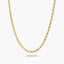 Gargantilla de oro 18K 50 cm THE ROPE