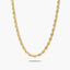 Gargantilla de oro 18K 50 cm THE ROPE