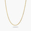 Gargantilla de oro 18K 60 cm THE ROPE