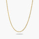 Gargantilla de oro 18K 60 cm THE ROPE