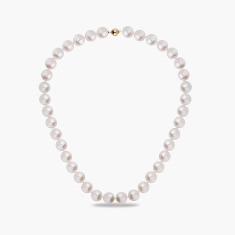 Collar de perlas con cierre oro 18 quilates
