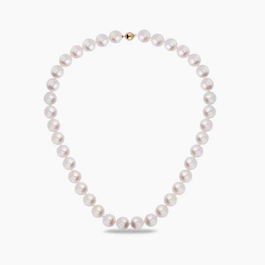 Collar de perlas con cierre oro 18 quilates
