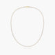Collar de oro 18K con perlas 42 cm